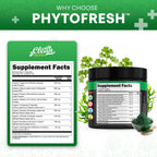 Clean Nutra Chlorophyll Capsules Supplement Internal Deodorant Peppermint, Sea Moss, Parsley, Chlorella, Spirulina, Slippery Elm, Ashwagandha, PhytoFresh Greens Detox Pills