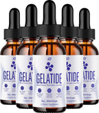 Gelatide Drops – Advanced Liquid Formula for Daily Health & Wellness Support (5 Bottles – 5 Month Supply)