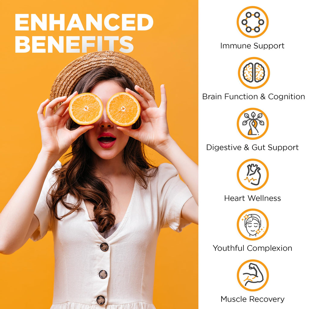 Nutrivein Premium Liposomal Vitamin C Supplement 1650mg - 180 Caps: High-Absorption High Dose Vitamin C Capsules for Whole-Body Defenses & Overall Well-Being