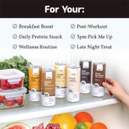 Slate Milk - High Protein Iced Coffee - Vanilla Latte - 175mg Caffeine, Lactose Free Energy - 20g Protein, 1g Sugar, 100 Calories, 1g Net Carbs, No Sugar Added - Protein Coffee - 11 fl oz, 12 Cans