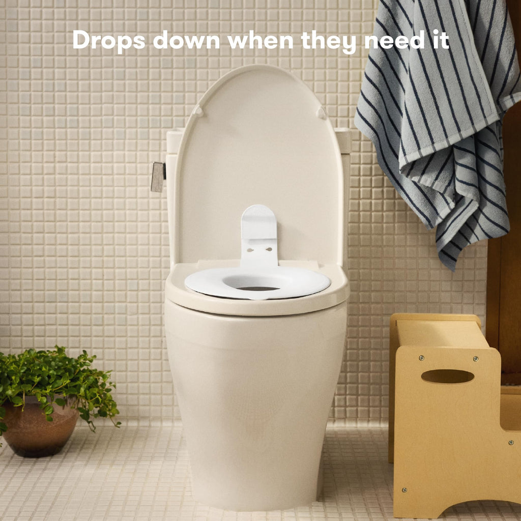 Frida Drop Down Potty Training Seat for Toddlers & Kids, Easy to Clean