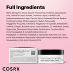 COSRX Pink Peptides Collagen Hydrogel Eye Patch for Puffy Eyes and Dark Circles, Under Eye Mask, 60 Under Eye Patches, Korean Skin Care