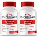 PureGlyco Capsules, Official Pure Glyco Blood Support Supplement Pills - Maximum Strength, All Natural Healthy Circulation & Stable Levels, Advanced PureGlyco Health Support Reviews (2 Pack)