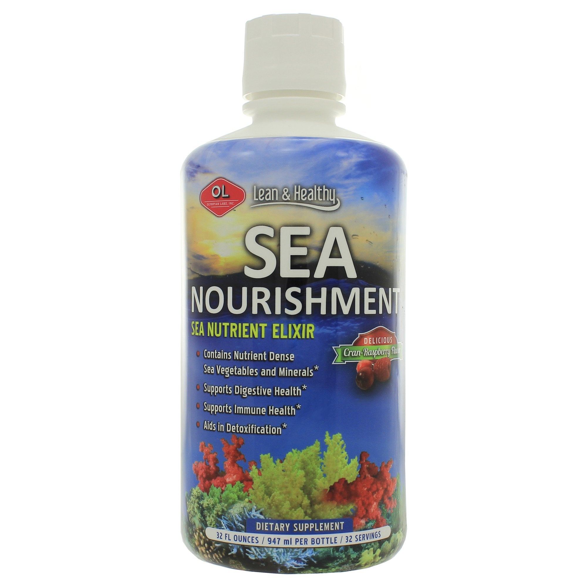 Olympian Labs Sea Nourishment Liq Vitmn 32 Fz