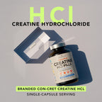 AMANDEAN Creatine HCl Pills. American Made CON-CRET. 120 Capsules. 7X Concentrated vs Monohydrate Powder. No Bloat. Muscle, Energy, Cognitive, Recovery Support for Men & Women. Gluten Free, Non-GMO.