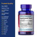 Puritan's Pride Coenzyme CoQ10 200mg, Dietary Supplement for Heart Health, Blood Pressure, Oral Gum Health, and Healthy Aging Support, 120 Servings, Rapid Release Softgels