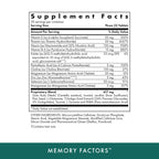 Michael's Health Naturopathic Programs Memory Factors - 90 Vegetarian Tablets - Provides Nourishment Memory & Cognition - Kosher - 30 Servings