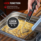 TempPro TP18 Instant Read Meat Thermometer Digital with Thermocouple Sensor, Cooking Food Thermometer for Grill, Smoker, BBQ, Oil Deep Frying, Candy, Kitchen Thermometer Bakeware(Previously ThermoPro)