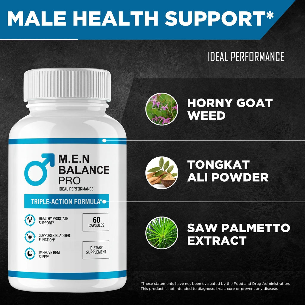 IDEAL PERFORMANCE M.E.N Balance Pro Capsules, Men Balance Pro Reviews (5 Pack)