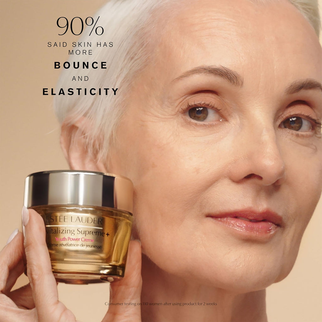 Estée Lauder Revitalizing Supreme+ Youth Power Cream | Face Moisturizer with Hyaluronic Acid & Peptides | Anti-Aging, 1 Ounce