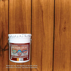 Ready Seal Exterior Wood Stain | Semi-Transparent Oil-Based Formula | Professional Grade Stain and Sealer in One | Ideal for Decks, Fences, Pergolas, Wood Siding & More | 5 Gallon | Natural Cedar
