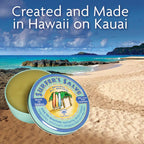 Island Soap & Candle Works Surfer's Salve - All Natural Skin Soothing Balm - Moisturizing Anti-Chafing Ointment for Insect Bites, Sunburn, Windburn, Chapped Lips, Rashes & New Tattoos - 4 Ounce