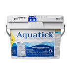 AquaTick 68% Calcium Hypochlorite Granules Pool Shock – 25 lb Bucket High Strength Non-Stabilized Chlorine for Swimming Pools and Spas