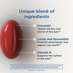 Blink NutriTears Clinically Proven Supplement for Dry Eyes, Eye Care with Lutein & Zeaxanthin and Vitamin D to Hydrate Eyes from Within for Long-Lasting Relief, 50 Softgels