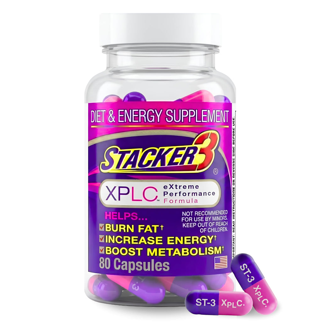 Stacker 3 XPLC by NVE Pharmaceuticals, 80 Capsules