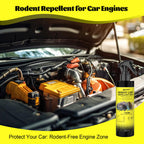 Peppermint Oil Spray for Rodents,Mouce Repellent for Car Engines,300ml