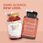 Reserveage Ultra Collagen Booster & Keratin Hair Booster - Features Dermaval, Biotin & Resveratrol - Support Hair & Skin - 60 Ultra Collagen Capsules, 60 Keratin Capsules