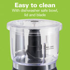 Hamilton Beach 3 Cup Electric Vegetable Chopper & Mini Food Processor