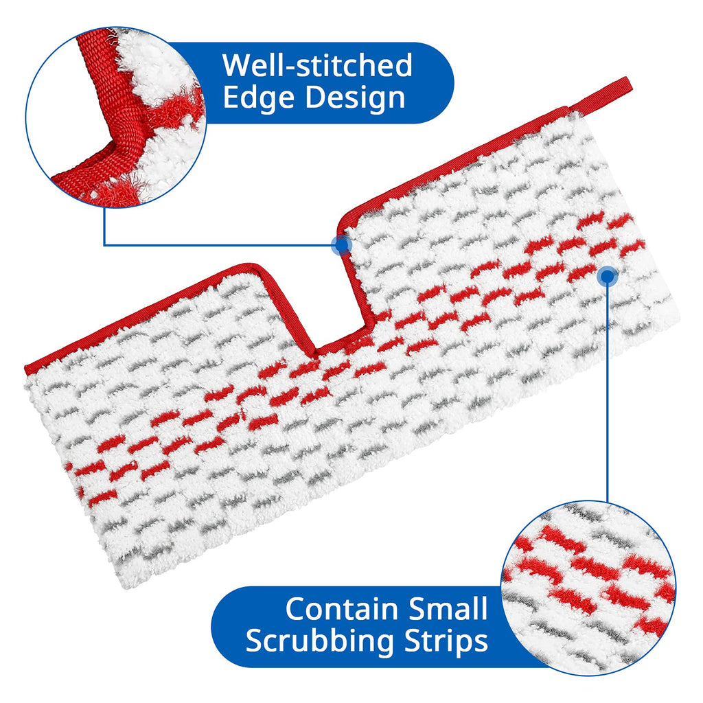 6 Pack Washable Microfiber Spray Mop Refills Compatible with O-Cedar ProMist MAX Spray Replacement Mop Pads