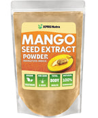 XPRS Nutra Mango Seed Extract Powder - Premium Mango Seeds (Mangifera Indica) - Fresh Premium Non-GMO Wild Extract Powder - Vegan Friendly Healthy Supplement (16 Ounce)