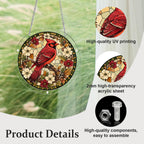 UNIQGIFTS Acrylic Puzzle Suncatcher, Sun Catchers Puzzle for Window Hanging