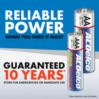 Powermax ACDelco AA and AAA 200-Count Combo Pack Super Alkaline Batteries, 100-Count Each, 10-Year Shelf Life, Reclosable Packaging