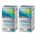 Mag-Ox 400 Magnesium Supplement, Pharmaceutical Grade Magnesium Oxide with 482 mg Per Dose, 120 Tablets, Pack of 2