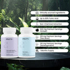 mars by GHC Vitality Max Combo | Natural Lion’s Mane & Nitric Oxide Capsules | Focus, Energy & Performance Support | 240 Capsules | Pack of 2