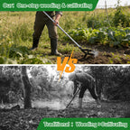 YEELOR 2‑in‑1 Rotary Cultivator for Tilling and Weeding
