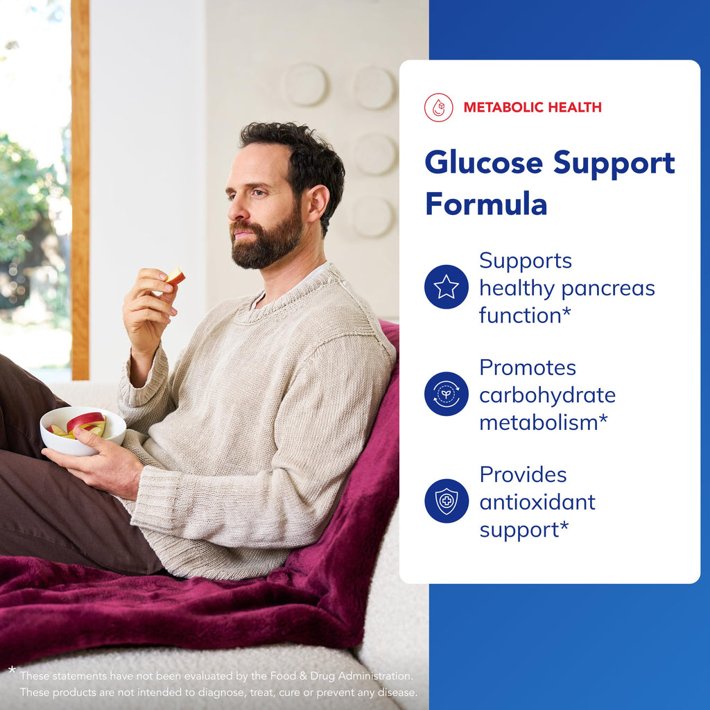Pure Encapsulations Glucose Support Formula | Hypoallergenic Supplement Supports Healthy Pancreas Function and Carbohydrate Metabolism* | 60 Capsules