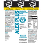 DAP INC 18152 10.1 fl oz White Alex Plus Acrylic Latex Caulk with Silicone