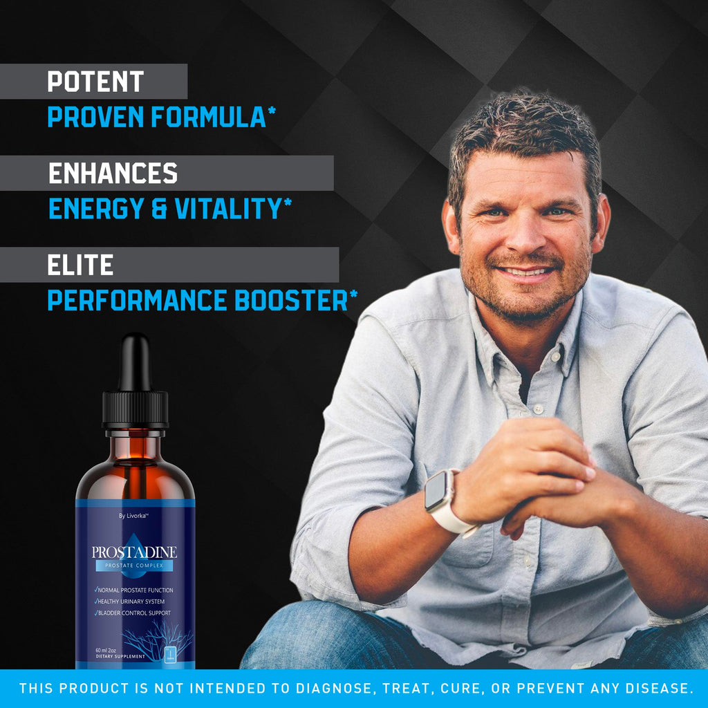 (3 Pack) Prostadine Drops - Official Drop Formula Prostadine for Men, Prostadine Reviews, Prostadine Supplement, Prostadine Natural Liquid Support, Prostadine Drop Formula, 3 Bottles for 3 Months