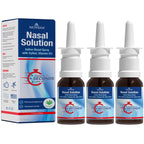 NOVEHA Nasal Spray- 1% Povidone-Iodine Spray, with Xylitol, Vitamin D3, Aloe-Vera - Nasal Cleanser (3 Pack)
