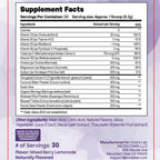 Complete Lactation Drink Mix Smoothie Supplement for Breastfeeding & Milk Supply Support with Moringa, Goat’s Rue, Shatavari, Fenugreek, Blessed Thistle, Vitamins & Electrolytes