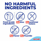 Secure Denture Adhesive Strips – Zinc Free – Waterproof – Comfortable Cushion Fit for Lowers – Extra Firm All-Day-Hold – No Mess – Clean Ingredients – 15 Strips (1 Pack)