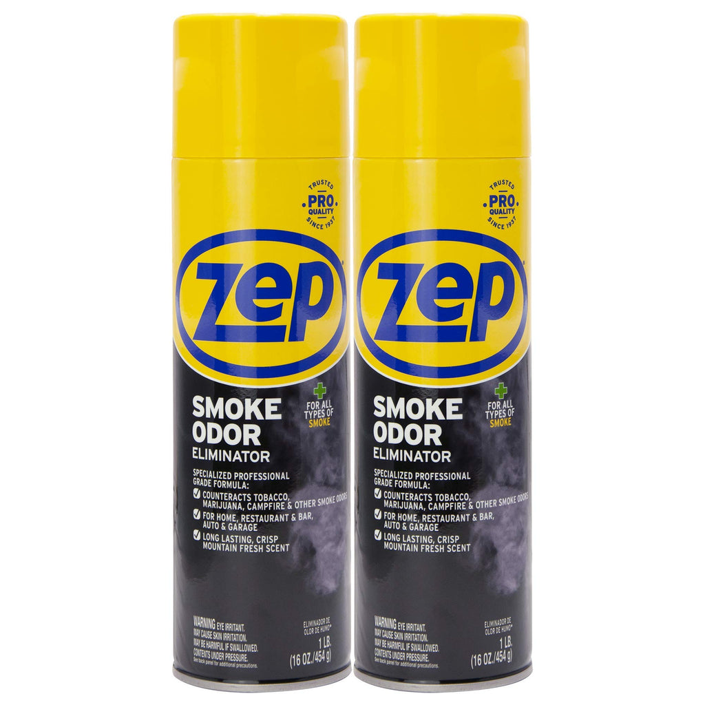Smoke Odor Eliminator, Fresh Scent, 16 oz, Spray Can, Sold as 2 Pack