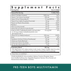 Michael's Health Naturopathic Programs Pre-Teen Boys Daily Multivitamin - 60 Vegetarian Tablets - With Male Herbal Blend - Kosher - 60 Servings