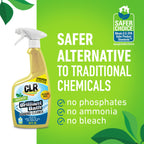 CLR Brilliant Bath Foaming Bathroom Cleaner Spray - Dissolves Calcium, Lime, and Soap Scum - Fresh Scent, 26 Ounce Bottle (Pack of 4)