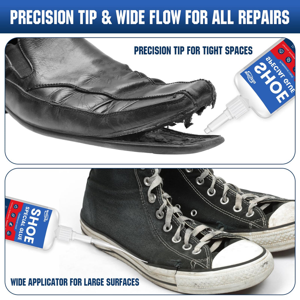 Shoe Glue 30g, Flexible & Waterproof Adhesive for Shoe Repair & Restoration