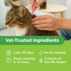 TevraPet Actispot 2 Flea Treatment for Large Cats 9+ lbs, 6 Doses