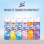 Lysol Disinfectant Spray, Sanitizing and Antibacterial Spray, For Disinfecting and Deodorizing, Lavender & Cotton Blossom Scent, 19 Oz (Pack of 2)