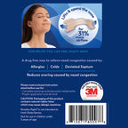 Breathe Right Nasal Strips, Extra Strength Tan Nose Strips, Drug-Free Nasal Congestion Relief for Better Breathing, Help Relieve Snoring, Caused by Colds & Allergies, Deviated Septum, 30ct