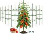 Tegarbed 6 Pack 48 Inch Tomato Cages for Garden Plant Supports