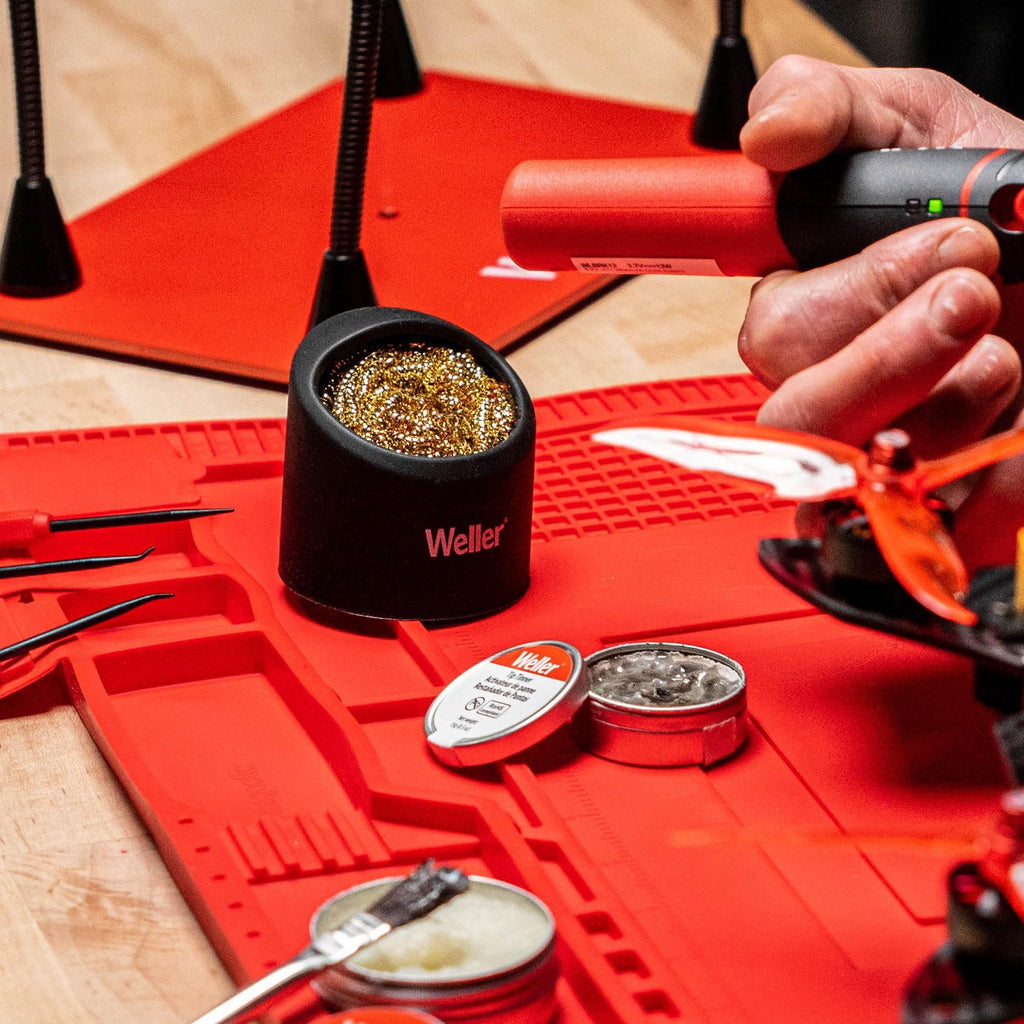 Weller Soldering Brass Sponge Tip Cleaner | WLACCBSH-02