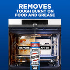 Easy-Off Fume Free PRO size Oven Cleaner Foam, Removes Grease & Burned-On Food, For Ovens, Air Fryers & More 24oz (2-count)