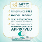 Pampers Aqua Pure Baby Wipes, Unscented, Fragrance Free, 99% Water, Water Based, Multi-Use, 896 Wipes Total (16X Flip-Top Packs)