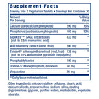Life Extension Cognitex® Elite, sage, Blueberry, ashwagandha, phosphatidylserine, vinpocetine, Attention, Focus, Mood & Memory, Gluten-Free, Non-GMO, Vegetarian, 60 Tablets