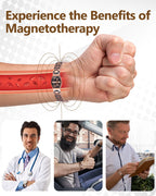 Feraco Copper Cross Bracelet for Men,Magnetic Therapy Christian Bracelets