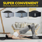 Fabric Resistance Bands for Working Out, 3-Pack for Legs and Glutes