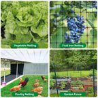Mklsit Deer Netting Fence, 8ftx100ft Garden Netting Heavy Duty Bird Netting